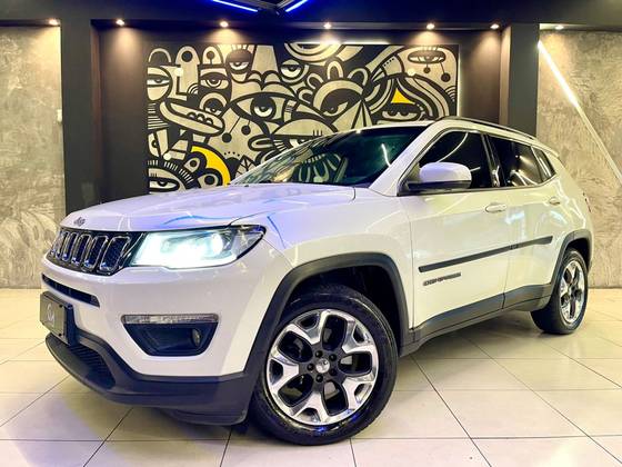 JEEP COMPASS 2.0 16V FLEX LONGITUDE AUTOMÁTICO JEEP COMPASS 2.0 16V FLEX LONGITUDE AUTOMÁTICO